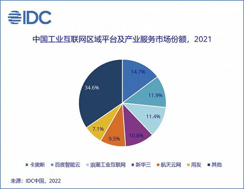 2022年中国工业互联网平台区域平台及服务市场增长显著，规模达2.64亿美元